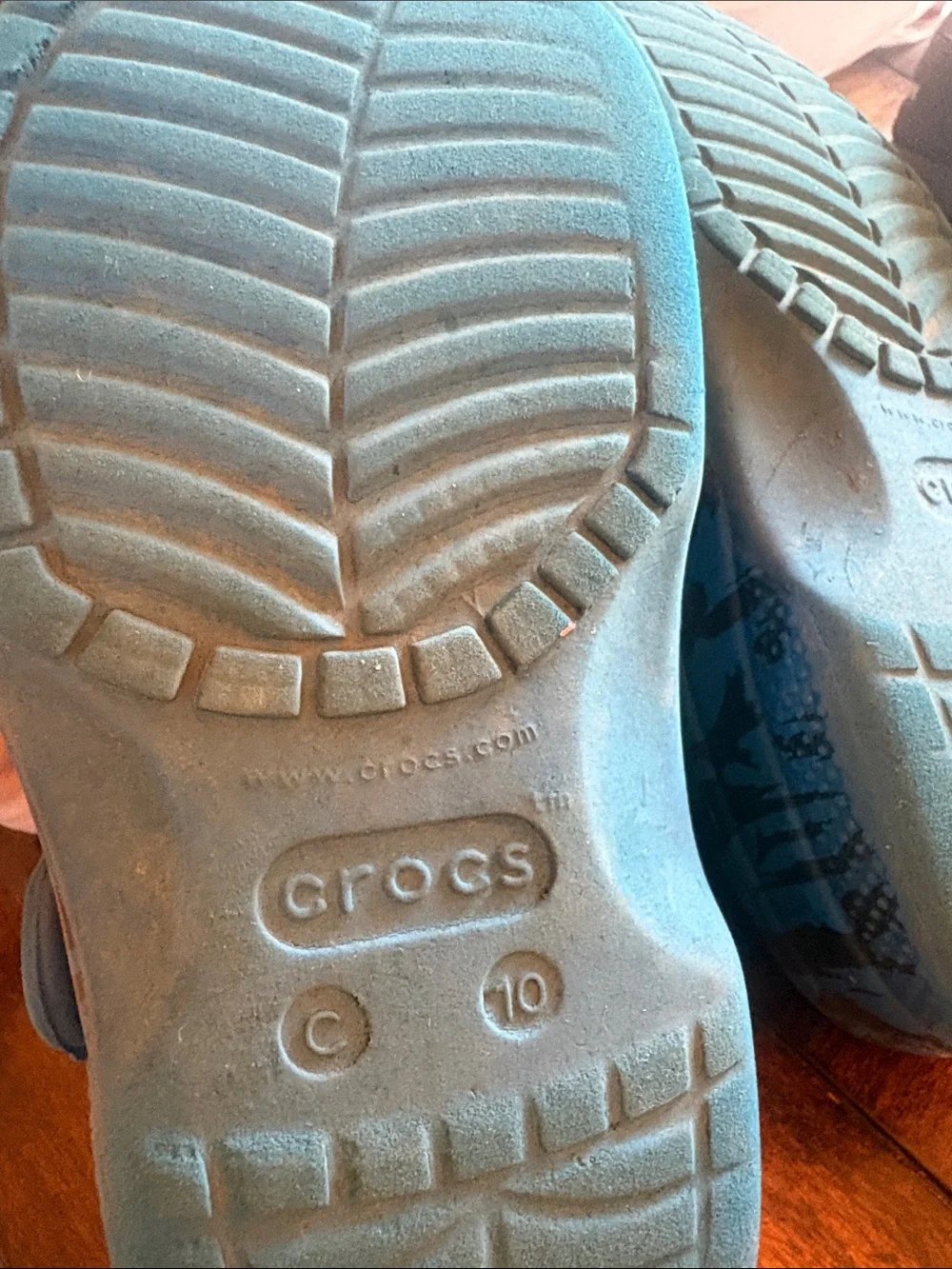 CROCS Kids Light Blue Clog Sandals